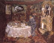 Edouard Vuillard Painter mother sitting at the table money oil painting